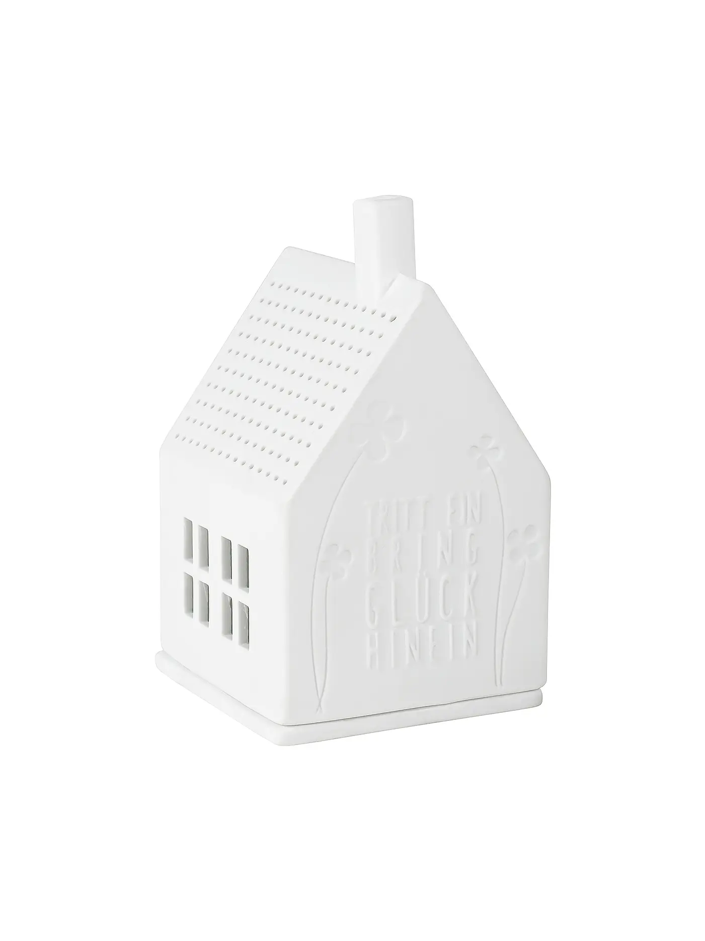 RAEDER | LIVING Lichthaus Tritt ein bring Glück hinein 7x7x13cm | 